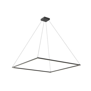 Piazza 126 Watt LED Oversized Pendant by Kuzco - PD88160-BK-UNV-010