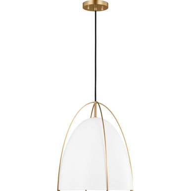 Norman 1 Light Medium Contemporary Pendant by Visual Comfort Studio - 6651801
