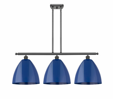 Plymouth Dome 3 Light Oversized Island Pendant 14 Inch Tall by Innovations - 516-3I-PLYM-12
