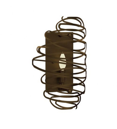 Cyclone 1 Light Wall Sconce 15 x 10 Inches by Meyda Tiffany 231617 - 231617