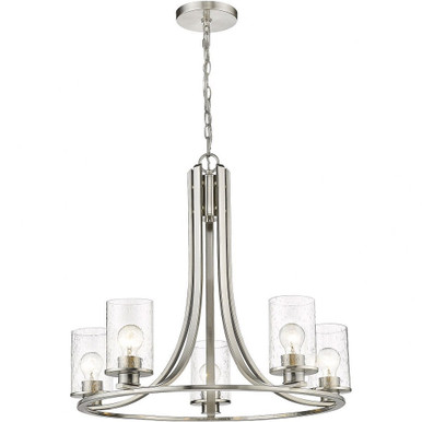 Beckett 5 Light Chandelier 24 x 27 Inches Wide by Z-Lite - 492-5