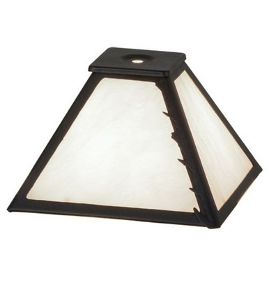 Leaf Edge - Glass Shade-5 Inches Tall and 11 Inches Wide by Meyda Tiffany - 210849
