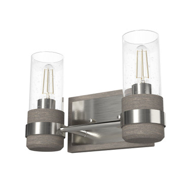 River Mill 2 Light Vanity Light by Hunter - 19465