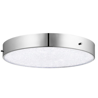 Crystal Moon 1 LED 15.75 Inch Wide Flush Mount by Elan - 83588