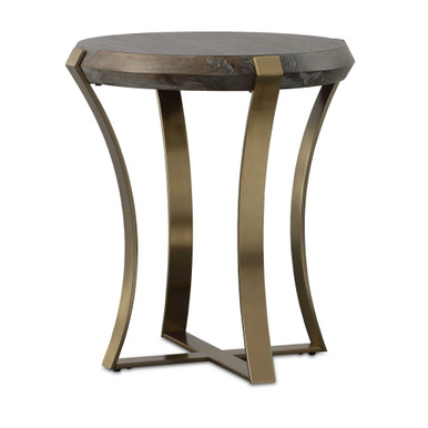 Unite Side Table 24 Inch Tall and 22.5 Inch Wide by Uttermost - 22940