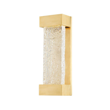 Wharton 5W 1 LED Light Wall Sconce by Hudson Valley - 5415-AGB