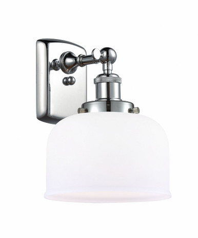 Bell 1 Light Wall Sconce 13 Inch Tall and 8 Inch Wide by Innovations - 916-1W-PC-G71