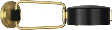 Simon 1 Light Swing Arm Wall Light by Robert Abbey - 1597
