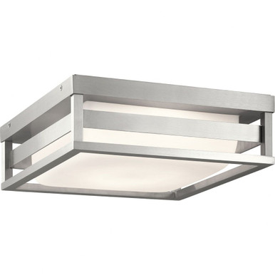 Ryler 1 Light 12 Inch Wide Outdoor Flush Mount by Kichler - 59037BALED