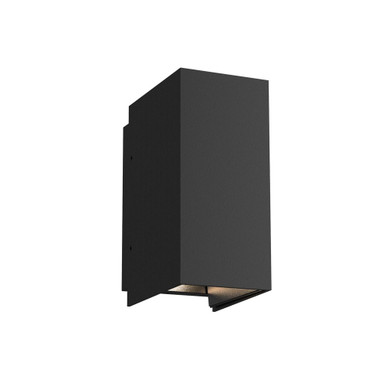 Helsinki 12W LED Light Outdoor Wall Lantern 6.75 Inch Tall by Kuzco - EW48003-BK-UNV