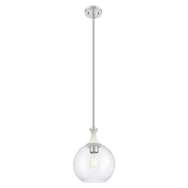Astor 1 Light Stem Hung Rope Mini Pendant 13.75 Inch Tall by Innovations - 415-1SR-G12-10