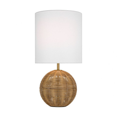 Mari 9W 1 LED Small Table Lamp 18.25 x 9.5 Inches by Visual Comfort Studio - KST1151BBS1