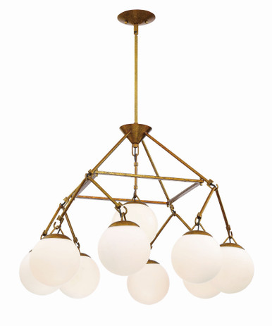 Orion 9 Light Large Chandelier by Craftmade - 50729