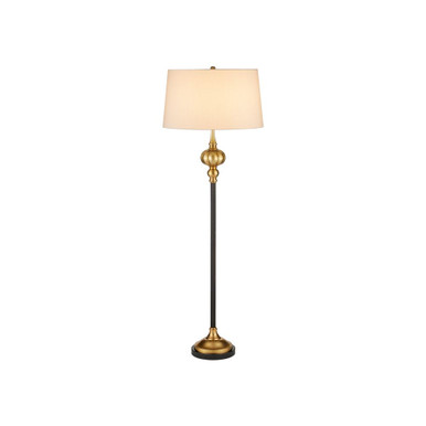Haines 1 Light Floor Lamp 64.5 Inch Tall and 22 Inch Wide by Currey Company - 8000-0176