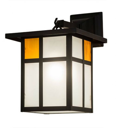 Hyde Park 1 Light Wall Sconce 13.25 x 9 Inches by Meyda Tiffany - 175280