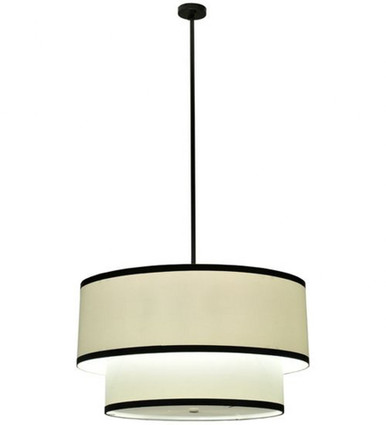 Cilindro 36W 3 LED 2 Tier Pendant 70 x 36.5 Inches by Meyda Tiffany - 111521