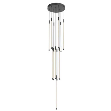 Motif 115 Watt 13 LED Light Medium Pendant by Kuzco - MP75127-BK-UNV-010