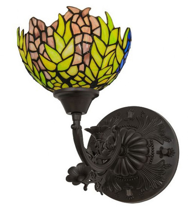 Tiffany Honey Locust 1 Light Wall Sconce by Meyda Tiffany - 27387