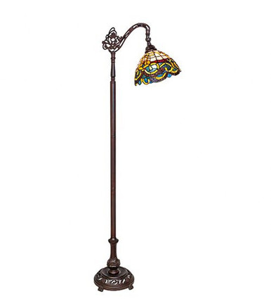 Saturday Morning 63 Inch H Bridge Arm Floor Lamp by Meyda Tiffany - 120578