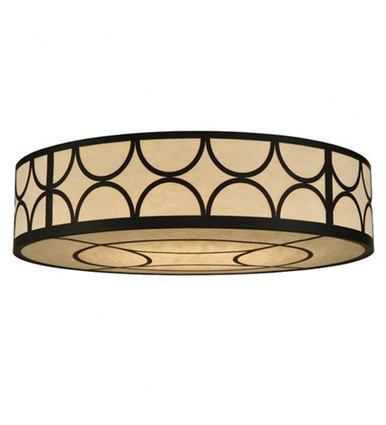 Revival Deco 8 Light Flush Mount 12.5 x 48 In by Meyda Tiffany - 133917