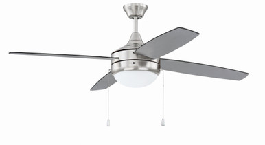 Phaze 52 Inch 4 Blade Ceiling Fan with Light by Craftmade EPHA52BNK4-BNGW - EPHA52BNK4-BNGW