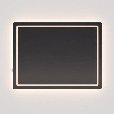 Compact 124.5W LED Rectangular Mirror 36 Inch Tall X 48 Inch Wide by Oxygen - 3-0403-15