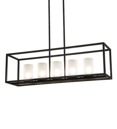 Affinity 5 Light Island Pendant 72 x 12 Inch by Meyda Tiffany - 195239