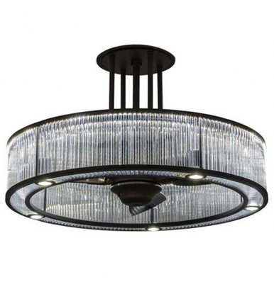 Marquee Gural 5 Light Fandelier 21.5 In H and 36 In W by Meyda Tiffany - 165931