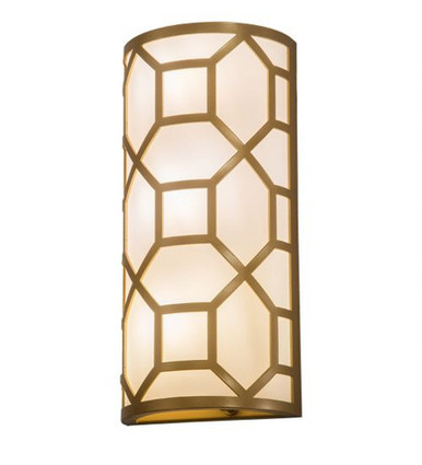 Cilindro Mosaic 14.1W 3 LED Wall Sconce 17 x 8 Inch by Meyda Tiffany - 193033