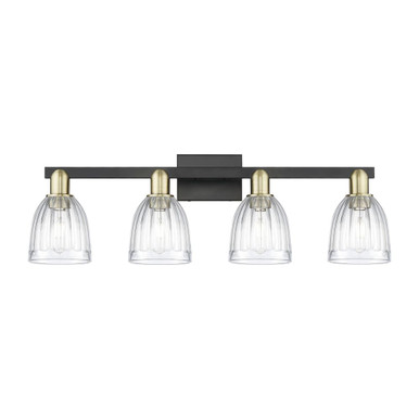Brookfield 4 Light Bath Vanity 11.13 Inch X 32.75 Inch by Innovations - 716-4W-G442