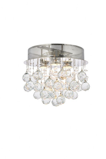 Galaxy 3 Light 13 Inch Wide Steel Flush Mount by Elegant - V2006F13