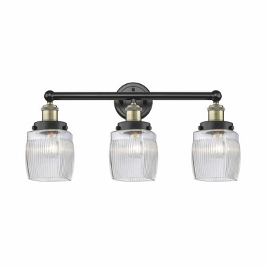 Colton 3 Light Industrial Vanity Light by Innovations - 616-3W-COL
