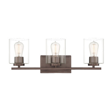 Liam 3 Light Bath Vanity 8.25 Inch and 23 Inch Wide by Designers Fountain - 93003