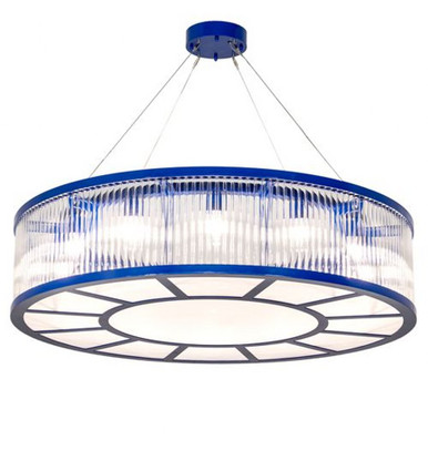 Marquee 12 Light Pendant 39 Inches Tall and 50 Inches Wide by Meyda Tiffany - 254005