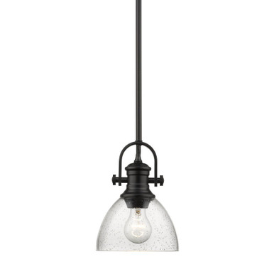 Hines 1 Light Small Pendant by Golden - 3118-M1L