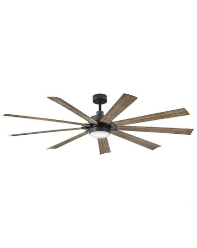 Turbine 9 Blade Ceiling Fan with Light 80 Inch Wide by Hinkley  - 904280F