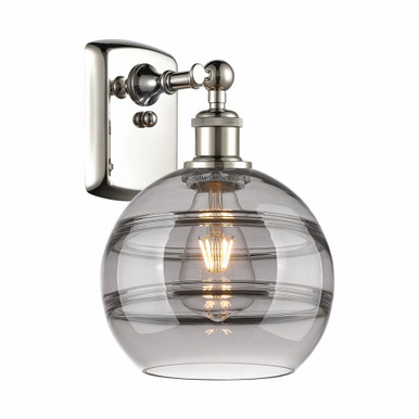 Rochester 1 Light Wall Sconce 10.8 Inch Tall by Innovations - 516-1W-G556-8