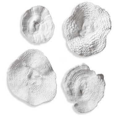 Sea Coral 13.5 Inch Wall Art (Set of 4) by Uttermost - 20170