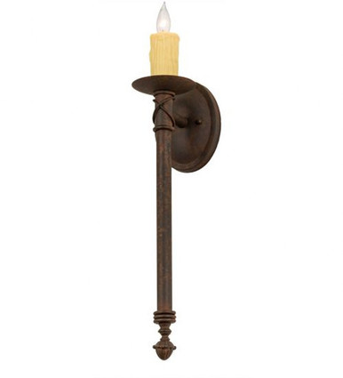 Benedict 1 Light Wall Sconce 22 x 4.5 Inches by Meyda Tiffany - 177974