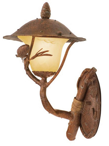 Ponderosa 1 Light Outdoor Wall Lantern by Kalco - 9161PD