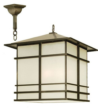 Tea House 4 Light Square Hanging Lantern Pendant 41 x 30 Inch by Meyda - 52378