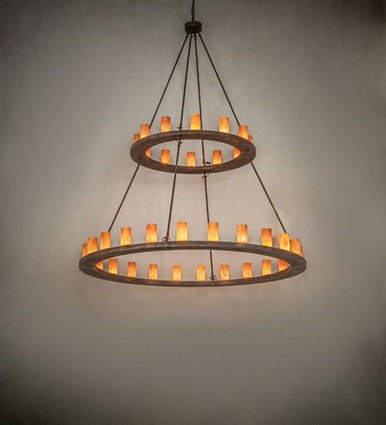 Loxley 36 Light 2 Tier Chandelier 92 x 72 Inches Wide by Meyda Tiffany - 259407
