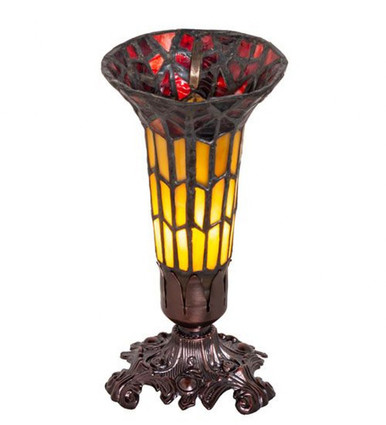 Pond Lily 1 Light Accent Lamp 8 In H and 4 In W by Meyda Tiffany 20232 - 20232