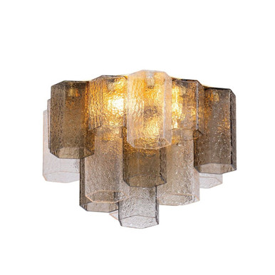 Helsinki 4 Light Semi Flush Mount 12 Inch Tall X 18.5 Inch Wide by Corbett - 516-19-VGL
