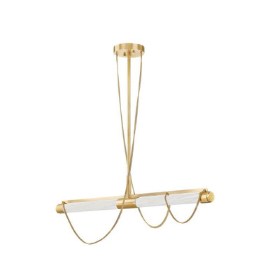 Lariat 29W 2 LED Light Linear Small Pendant by Corbett - 463-02-VB