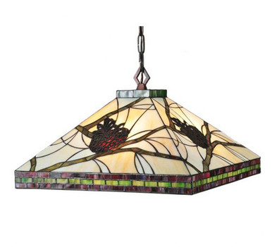 4 Light Large Pendant 24 Inch Wide by Meridian - 106511