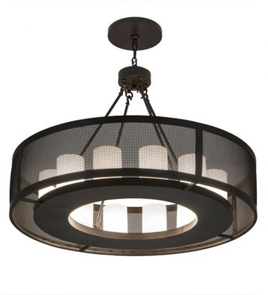 Loxley Golpe 12 Light Chandelier 37 x 42 Inches Wide by Meyda Tiffany - 174669