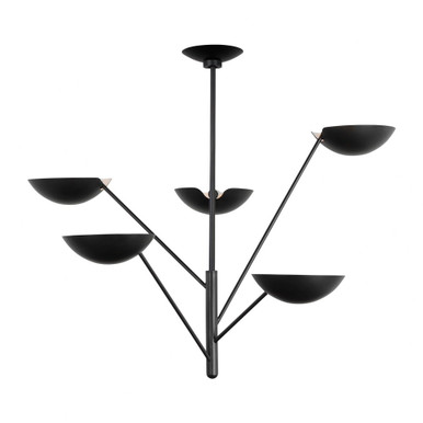 Nevel 5 Light Oversized Chandelier by Visual Comfort Studio - EC1285AI