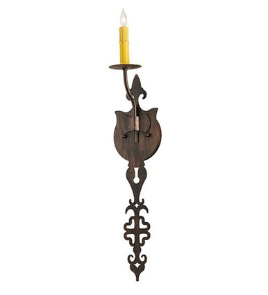 Merano 1 Light Wall Sconce 25 x 5.25 Inches by Meyda Tiffany - 255148