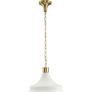 Graelyn 1 Light Pendant 11.5 Inch Tall and 14 Inch Wide by Progress - P500478-191